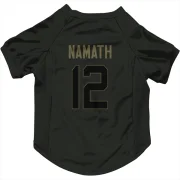 Joe Namath Los Angeles Rams  Service Dog & Cat Pet Jersey - Black