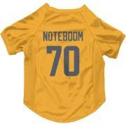 Joe Noteboom Los Angeles Rams  Dog & Cat Pet Jersey - Gold