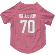 Joe Noteboom Los Angeles Rams  Dog & Cat Pet Jersey - Pink