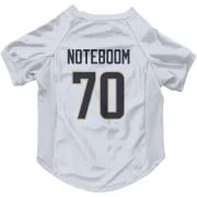 Joe Noteboom Los Angeles Rams  Dog & Cat Pet Jersey - White