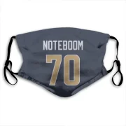 Joe Noteboom Los Angeles Rams  Face Mask - Navy