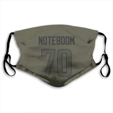 Joe Noteboom Los Angeles Rams  Face Mask - Olive