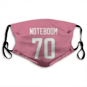 Joe Noteboom Los Angeles Rams  Face Mask - Pink