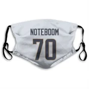 Joe Noteboom Los Angeles Rams  Face Mask - White