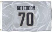 Joe Noteboom Los Angeles Rams  Flag (3 X 5) - White