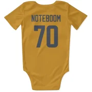 Joe Noteboom Los Angeles Rams  Infant & Newborn Bodysuit  - Gold