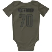 Joe Noteboom Los Angeles Rams  Infant & Newborn Bodysuit  - Olive