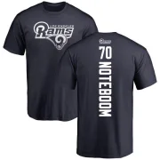 Joe Noteboom Men's Los Angeles Rams Pro Line Backer T-Shirt - Navy