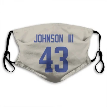 John Johnson III Los Angeles Rams   Bone Face Mask