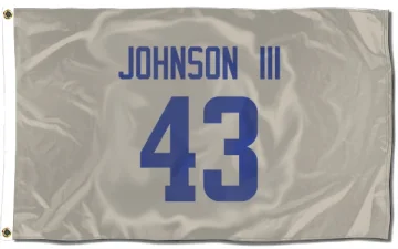 John Johnson III Los Angeles Rams   Bone Flag (3 X 5)