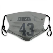 John Johnson III Los Angeles Rams  Face Mask - Gray