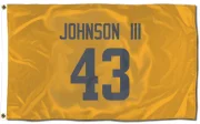 John Johnson III Los Angeles Rams  Flag (3 X 5) - Gold