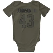 John Johnson III Los Angeles Rams  Infant & Newborn Bodysuit - Olive