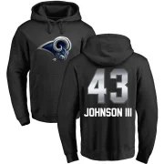 John Johnson III Men's Los Angeles Rams Midnight Mascot Pullover Hoodie Black