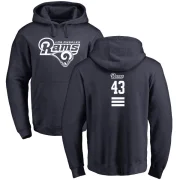 John Johnson III Youth Los Angeles Rams Pro Line Backer Pullover Hoodie Navy