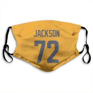 Jonah Jackson Los Angeles Rams  Face Mask - Gold