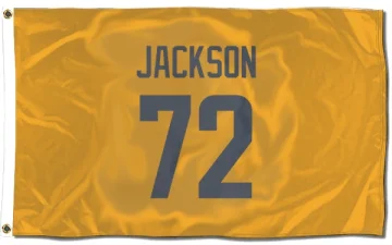 Jonah Jackson Los Angeles Rams  Flag (3 X 5) - Gold