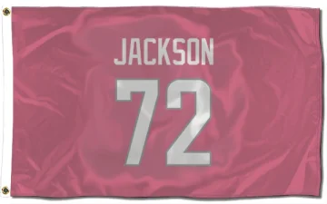 Jonah Jackson Los Angeles Rams  Flag (3 X 5) - Pink