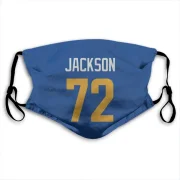 Jonah Jackson Los Angeles Rams   Royal  Face Mask - Gold