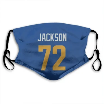 Jonah Jackson Los Angeles Rams   Royal  Face Mask - Gold