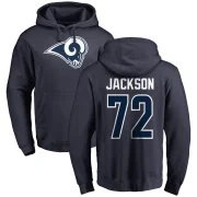 Jonah Jackson Youth Los Angeles Rams Pro Line Logo Pullover Hoodie Navy