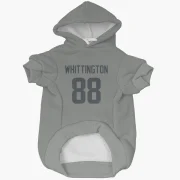 Jordan Whittington Los Angeles Rams  Dog & Cat Pet Hoodie - Gray