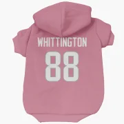 Jordan Whittington Los Angeles Rams  Dog & Cat Pet Hoodie - Pink