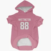 Jordan Whittington Los Angeles Rams  Dog & Cat Pet Hoodie - Pink