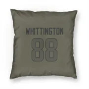 Jordan Whittington Los Angeles Rams  Pillow Cover (18 X 18) - Olive