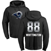 Jordan Whittington Youth Los Angeles Rams Midnight Mascot Pullover Hoodie Black