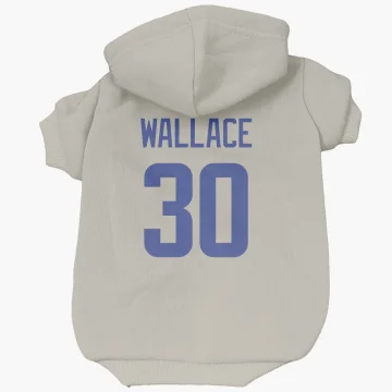 Josh Wallace Los Angeles Rams   Bone Dog & Cat Pet Hoodie