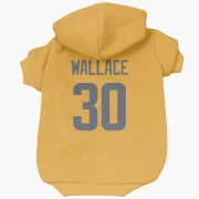 Josh Wallace Los Angeles Rams  Dog & Cat Pet Hoodie - Gold