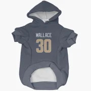 Josh Wallace Los Angeles Rams  Dog & Cat Pet Hoodie - Navy