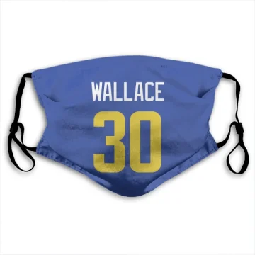 Josh Wallace Los Angeles Rams  Face Mask - Royal