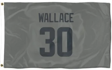 Josh Wallace Los Angeles Rams  Flag (3 X 5) - Gray