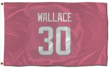 Josh Wallace Los Angeles Rams  Flag (3 X 5) - Pink