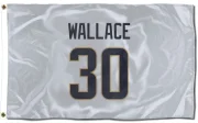 Josh Wallace Los Angeles Rams  Flag (3 X 5) - White