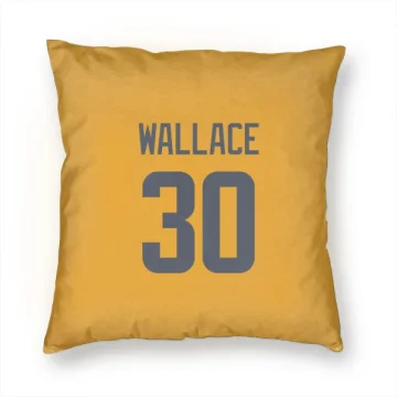 Josh Wallace Los Angeles Rams  Pillow Cover (18 X 18) - Gold