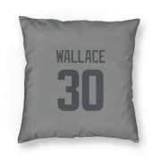 Josh Wallace Los Angeles Rams  Pillow Cover (18 X 18) - Gray