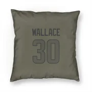 Josh Wallace Los Angeles Rams  Pillow Cover (18 X 18) - Olive