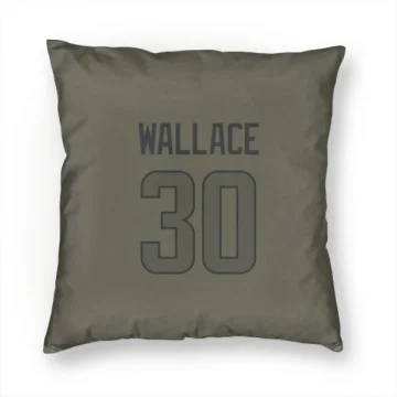 Josh Wallace Los Angeles Rams  Pillow Cover (18 X 18) - Olive