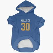 Josh Wallace Los Angeles Rams   Royal  Dog & Cat Pet Hoodie - Gold