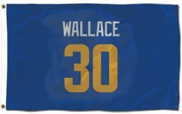 Josh Wallace Los Angeles Rams   Royal  Flag (3 X 5) - Gold