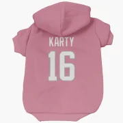 Joshua Karty Los Angeles Rams  Dog & Cat Pet Hoodie - Pink