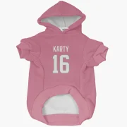 Joshua Karty Los Angeles Rams  Dog & Cat Pet Hoodie - Pink