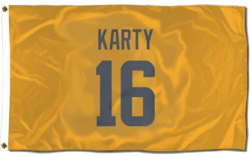 Joshua Karty Los Angeles Rams  Flag (3 X 5) - Gold