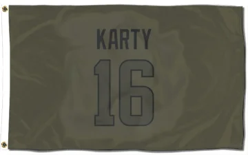 Joshua Karty Los Angeles Rams  Flag (3 X 5) - Olive