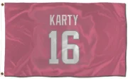 Joshua Karty Los Angeles Rams  Flag (3 X 5) - Pink