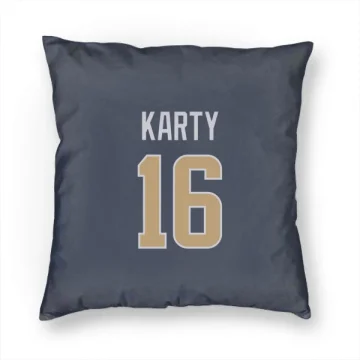 Joshua Karty Los Angeles Rams  Pillow Cover (18 X 18) - Navy