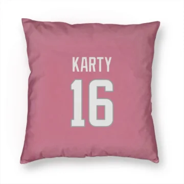 Joshua Karty Los Angeles Rams  Pillow Cover (18 X 18) - Pink